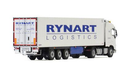 WSI 1/50 VOLVO FH4 GLOBETROTTER 4X2 REEFER TRAILER-3 AXLE RYNART TRADING view3