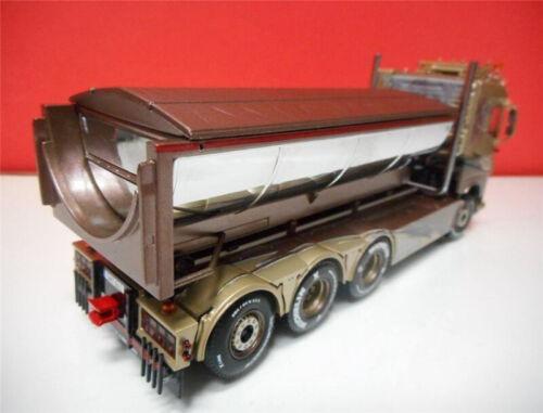 WSI 1/50 VOLVO FH4 SLEEPER CAB 8X4 HOOKLIFT SYSTEM+H CON ASPHALT PER BRODDES view5