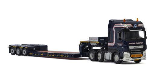 WSI Beekman Transport DAF XF Super Space Cab Low loader 1/50 DIECAST Truck Model view2