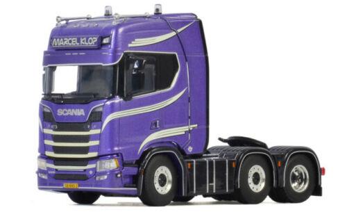 WSI SCANIA S HIGHLINE CS20H TWINSTEER 6X2 space cab KLOP 1/50 Truck Model view1
