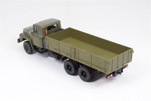 Modimio Soviet 3-Axle KRAZ-250 Heavy Flatbed 1/43 ABS Truck Pre-built Model view4