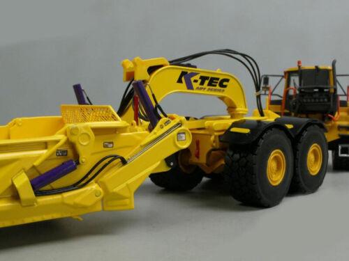 K-Tec 1237 ADT Scraper W/ Volvo A40F Articulated 1/50 Truck Pre-built view5