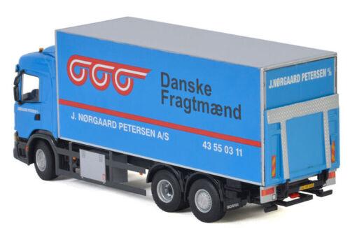 WSI 1:50 SCANIA G CG17N 6X2 TAG AXLE RIGED BOX-3 AXLE J.NØRGAARD PETERSEN view2