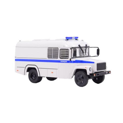 Modimio 1/43 Soviet Siberian prison shuttle van Truck bus KAVZ-3976-A3 GAZ-33074 view3