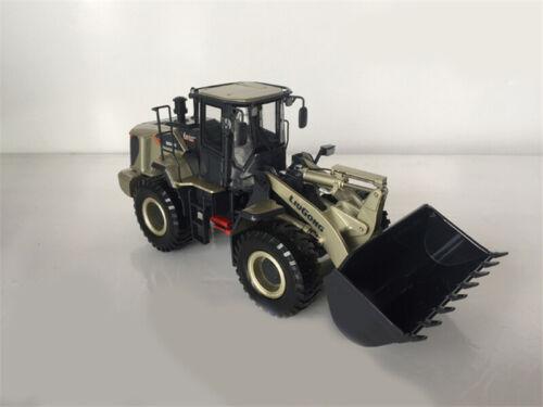 LIUGONG CLG 856H Wheel Loader 60th Anniversary Edition Silver 1/35 Diecast Model view1