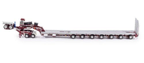 Drake 7x8 Steerable Low LoaderTrailer with 2x8 Dolly Patlin 1/50 DIECAST Model view3