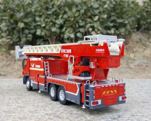 XCMG Mercedes Benz YT60 ladder fire truck 1/50 DIECAST Pre-built Model view9