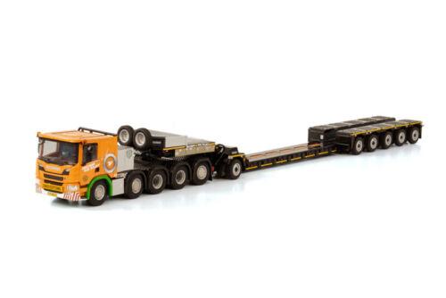 WSI 1/50 SCANIA P LOW CP20 10X4 LOWLOADER 5AXLE DOLLY 1AXLE HOLTROP VD.VLIST view2