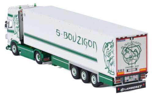 WSI 1/50 SCANIA STREAMLINE TOPLINE 4X2 REEFER TRAILER-3 AXLE S. BOUZIGON view3