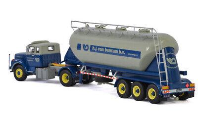 WSI SCANIA L110 TORPEDO 4X2 BULK TRAILER VAN BENTUM 1/50 DIECAST Truck Model view3