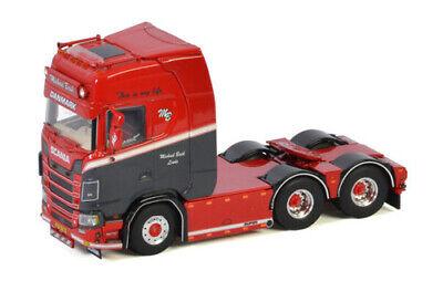 WSI SCANIA S HIGHLINE CS20H 6X2 TAG AXLE space cab MICHAEL BACH 1/50 Truck view2