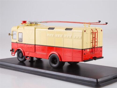 Start Scale Models Russia TG-3 Freight Trolleybus Yellow Red 1/43 ABS Pre-built view5