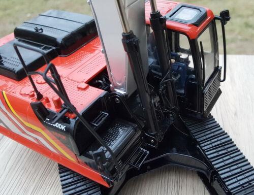 XCMG XE380DK Excavator red and white 1/30 Diecast Truck Pre-built Model view4