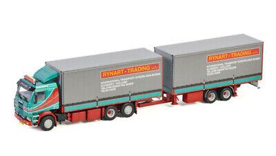 WSI SCANIA 3 SERIES 6X2 TAG AXLE COMBI trailer RYNART TRADING 1/50 Pre-built view2