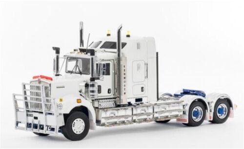 Drake Kenworth C509 Sleeper White Blue Chassis Australian 1:50 Truck Model view1