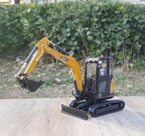 SANY SY35U Hydraulic Excavator 1/20 Diecast Truck Pre-built Model view5