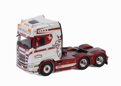 WSI SCANIA S HIGHLINE CS20H 6X2 TAG AXLE JESPER BOSSOW 1/50 DIECAST Model view3
