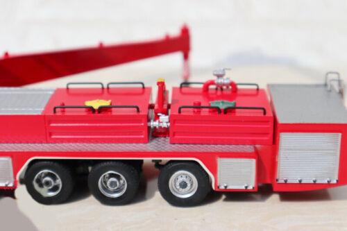 SANY Benz SYM5530JXFJP 62 Water pump Tower Fire Truck 1/50 Pre-built Model view3