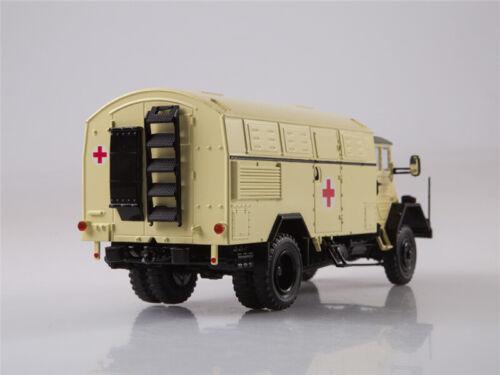 Start Scale Models German MAN-630 4x4 Military Medical Truck beige 1/43 Model view8