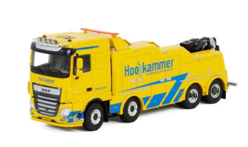 WSI DAF XF SUPER CAB MY2017 8X4 FALKOM HOOIKAMMER 1/50 DIECAST Pre-built view1