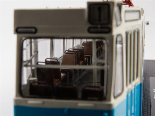 Start Scale Models 1/43 Urban public transport Soviet Leningrad LM-68 blue-white view12