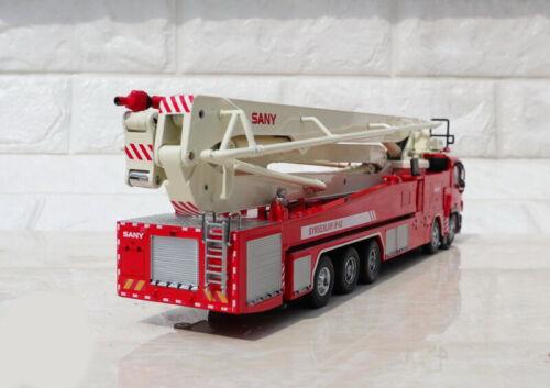 SANY Benz SYM5530JXFJP 62 Water pump Tower Fire Truck 1/50 Pre-built Model view2