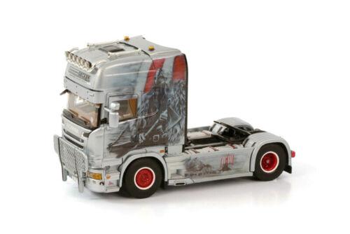 WSI 1/50 SCANIA STREAMLINE TOPLINE 4X2 GERMAN SUPER DECKER TRANSPORTE view2