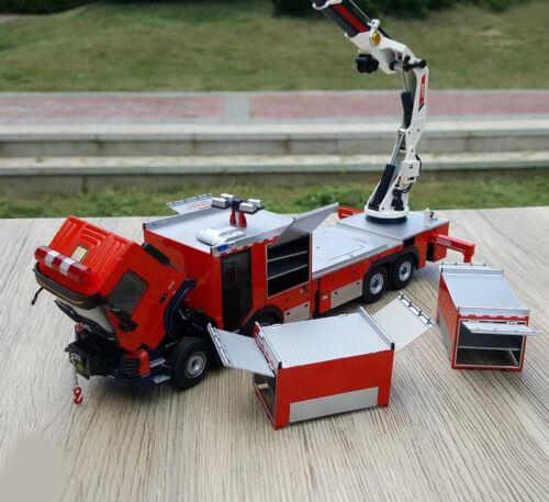 SANY JY200 Heavy Rescue Fire 1/50 DIECAST Truck Pre-built Model view11
