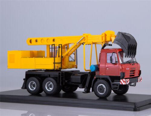 SSM Soviet Russia UDS-114A Tatra-815 Mobile excavator Crane 1/43 Pre-built Model view3
