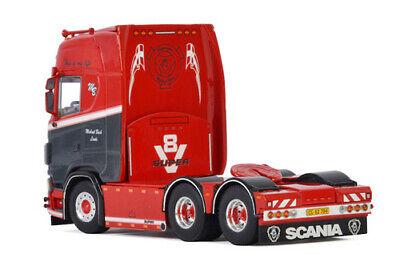 WSI SCANIA S HIGHLINE CS20H 6X2 TAG AXLE space cab MICHAEL BACH 1/50 Truck view3