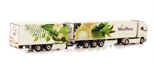 WSI VOLVO FH4 GLOBETROTTER XL 4X2 5 AXLE JZ TRANSPORT NOVIFLORA 1/50 Model view2
