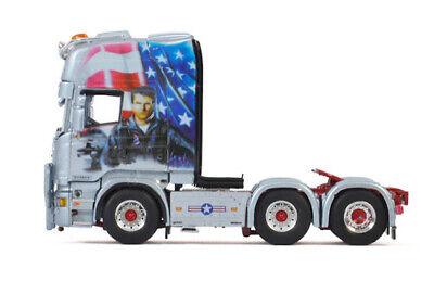 WSI 1/50 SCANIA TOPLINE 6X2 TWINSTEER GERMAN SUPERTRUCKS DECKER TRANSPORTE view2