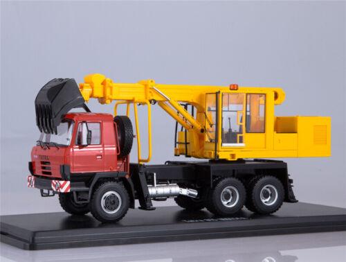 SSM Soviet Russia UDS-114A Tatra-815 Mobile excavator Crane 1/43 Pre-built Model view2