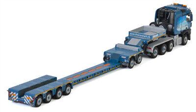 WSI 1/50 ZURCHER MB MP4 2.300M 8X6 LOW LOADER EURO-4 AXLE DOLLY-2 AXLE Truck view4