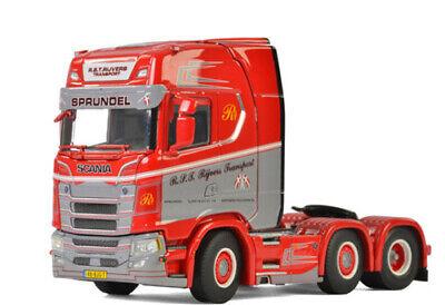 WSI 1/50 SCANIA S I CS20H 6X2 TWIN STEER space cab R.S.T. RIJVER TRANSPORT view1