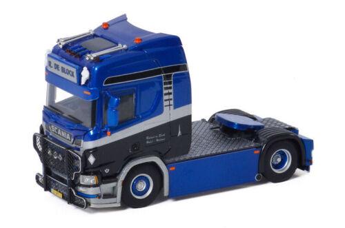 WSI SCANIA R HIGHLINE CR20H 4X2 space cab ROLAND DE BLOCK 1/50 Truck Model view1