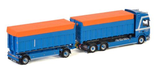 WSI 1:50 SCANIA R HIGHLINE CR20H CONTAINER COMBI WITH CUSTOM CONTAINER-5AXLE view4