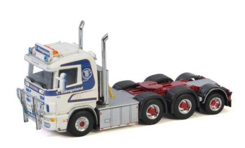 WSI SCANIA R4 FLAT ROOF 6X4 ADD ON AXLE space cab STANGELAND 1/50 Model view1