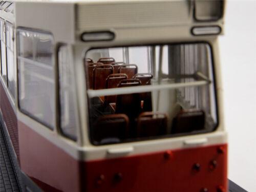 Start Scale Models Soviet LM-68 Union Tramcar red-white 1/43 ABS Truck Model view8