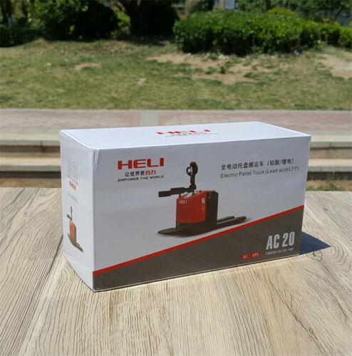 HELI AC20 Electric Pallet Handling Forklift 1/20 DIECAST Truck Pre-built Model view11