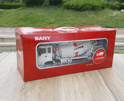 SANY Concrete mixer truck 6x4 1/35 DIECAST Truck Pre-built Model view11