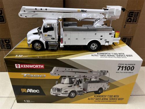 CATERPILLAR Kenworth T380 With Altec AA55 Aerial In White 1/32 model view2