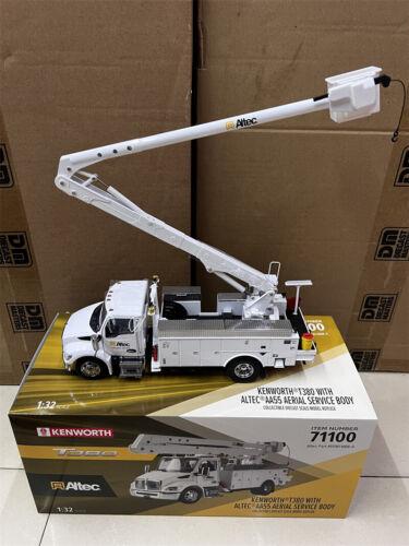 CATERPILLAR Kenworth T380 With Altec AA55 Aerial In White 1/32 model view5