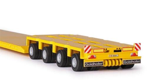 Conrad 1/50 MB Arocs SLT 8x6 Heavy duty tractor w/ Goldhofer THP/SL-trailer view4