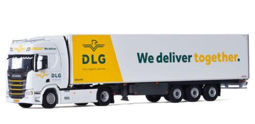 WSI 1/50 SCANIA R HIGHLINE CR20H 4X2 REEFER TRAILER 3 AXLE DLG LOGISTICS B.V view2