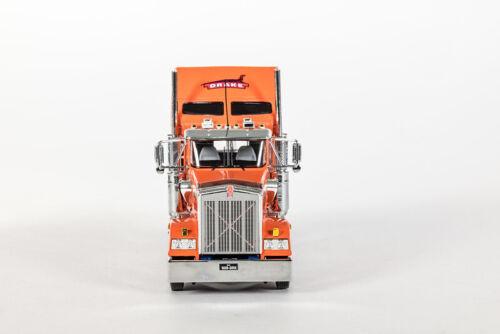 Drake KENWORTH T909 PRIME MOVER TRUCK orange 1/50 DIECAST Truck Model view4
