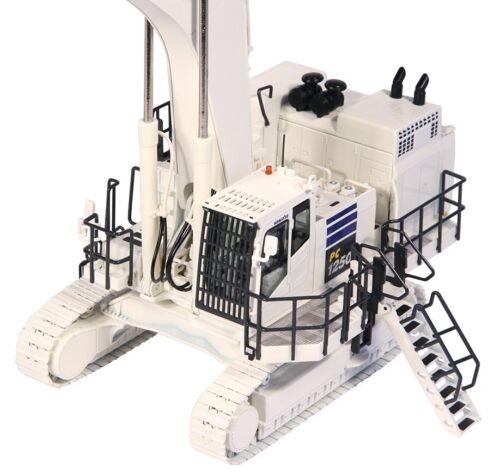 NZG KOMATSU PC1250-11 excavator white 1/50 DIECAST Pre-built Model view4
