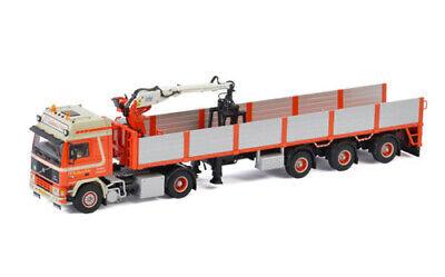 WSI VOLVO F16 4X2 BRICK TRAILER - 3 HUSKENS 1/50 DIECAST Truck Pre-built view3