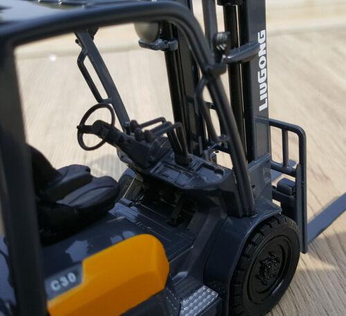 LIUGONG C30 2030H Forklift Stacker 1/25 Diecast Truck Pre-built Model view4