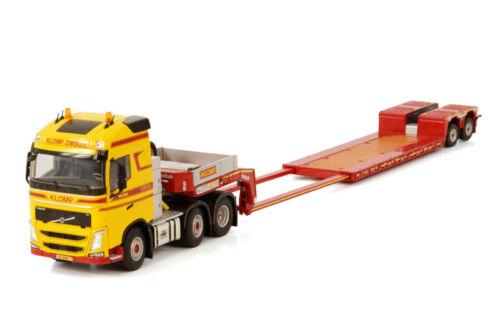 WSI 1/50 VOLVO FH4 GLOBETROTTER 6X2 LOW LOADER EURO-2 AXLE KLOMP ZWOLLE view3
